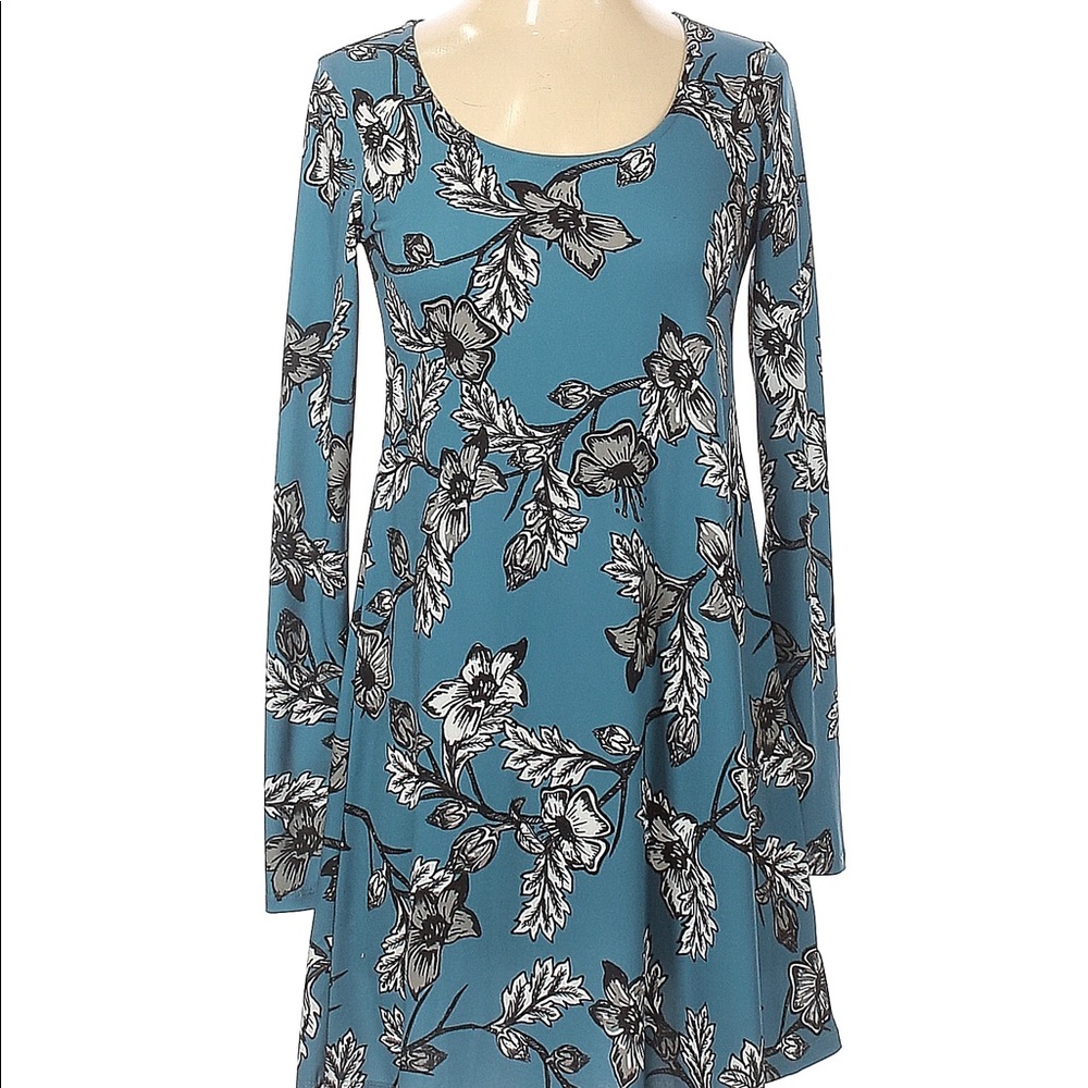 For love & lemons long sleeve floral dress